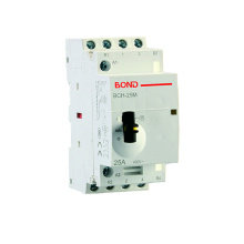 Модульный контактор переменного тока с ручным управлением BCH-25M 4P 25A